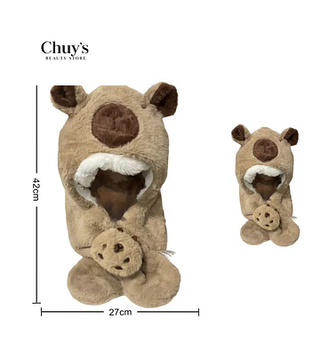 Gorro De Peluche Con Orejas - Chuys Beautys | Chuy's Beautys Store