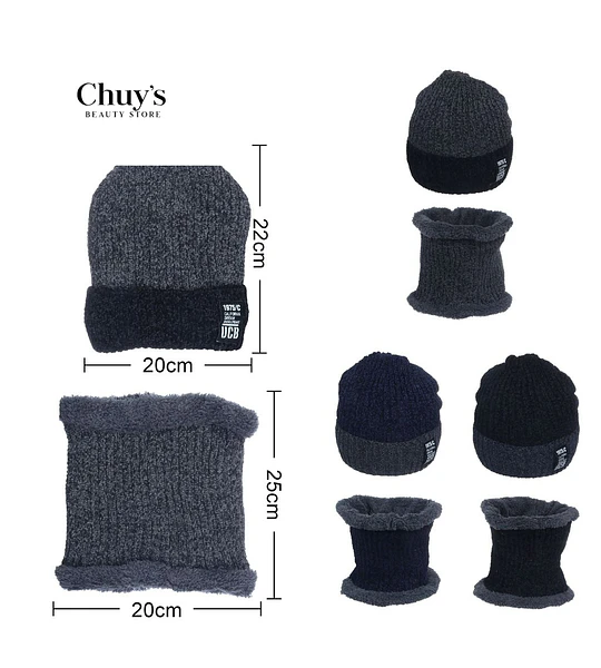 Gorro Y Cuello De Lana