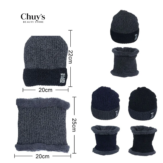 Gorro Y Cuello De Lana