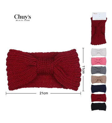 Diadema Tejida con Lazo - Chuys Beautys | Chuy's Beautys Store