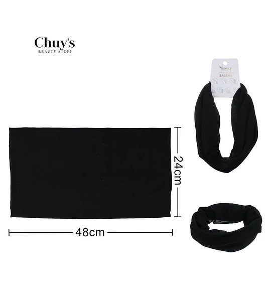 Cinta Para Cabello Negra