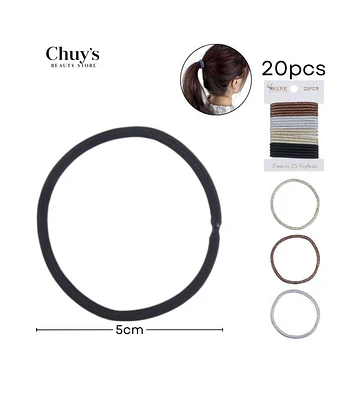 Lazos Para Cabello 20 Piezas - Chuys Beautys | Chuy's Beautys Store