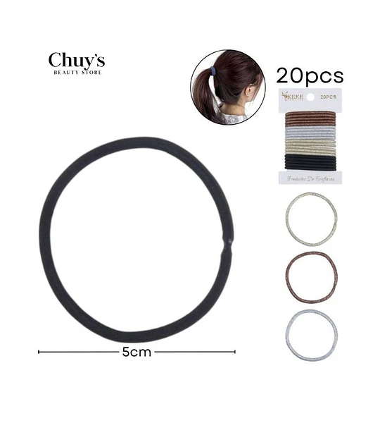 Lazos Para Cabello 20 Piezas