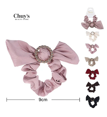 Coleta Con Lazo Y Aro Decorativo - Chuys Beautys | Chuy's Beautys Store