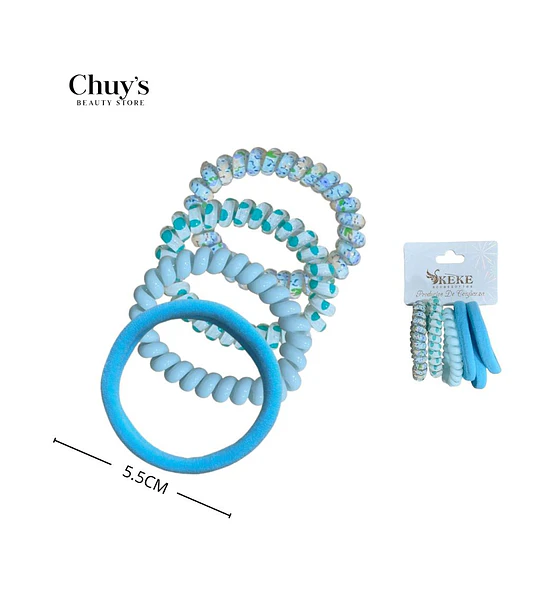Set De Gomas Para Cabello