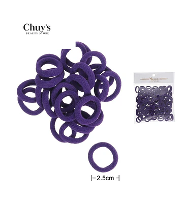 Gomas Para Cabello Moradas - Chuys Beautys | Chuy's Beautys Store