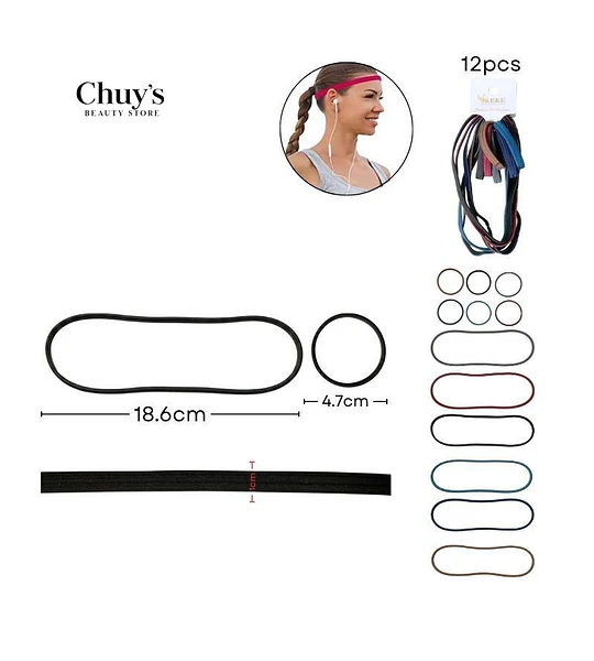 Juego De Bandas Para El Cabello