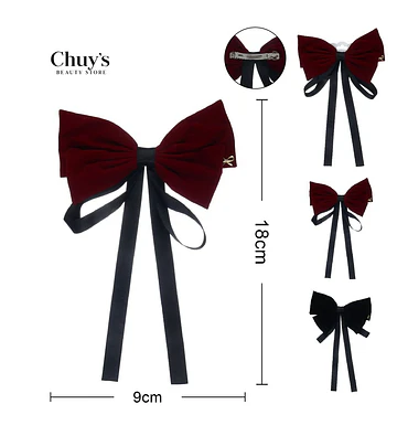 Lazo de Cabello de Terciopelo - Chuys Beautys | Chuy's Beautys Store