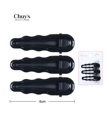 Pinzas Para Cabello Negras - Chuys Beautys | Chuy's Beautys Store