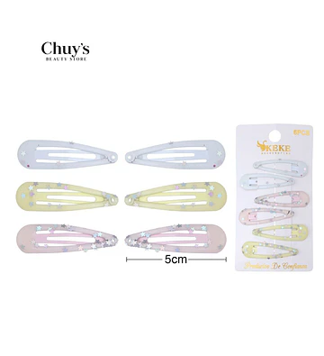 Pinzas Para Cabello Estrellitas - Chuys Beautys | Chuy's Beautys Store