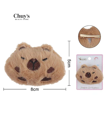Prendedor De Cabello Peludo - Chuys Beautys | Chuy's Beautys Store