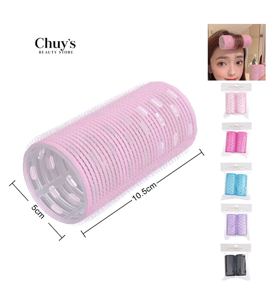 Rulo de Cabello Rosa