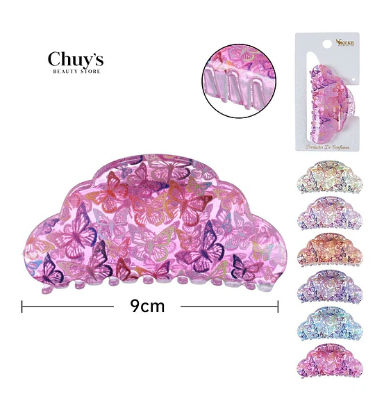 Pinza Para Cabello Mariposas