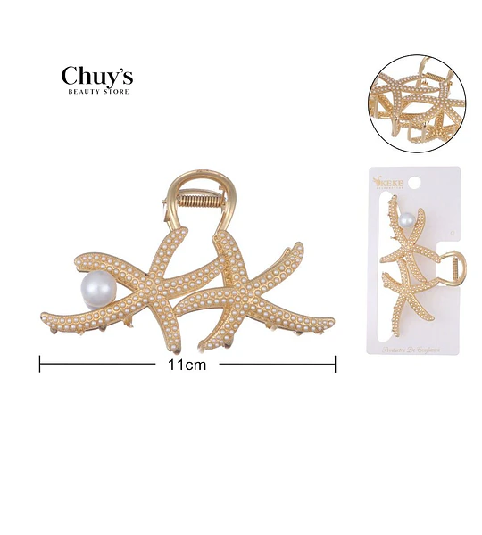 Clip Para Cabello Con Perla