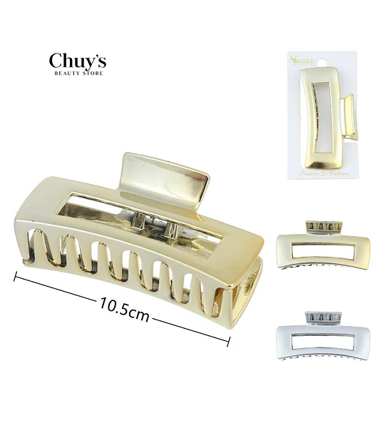 Pinza Para Cabello Doble