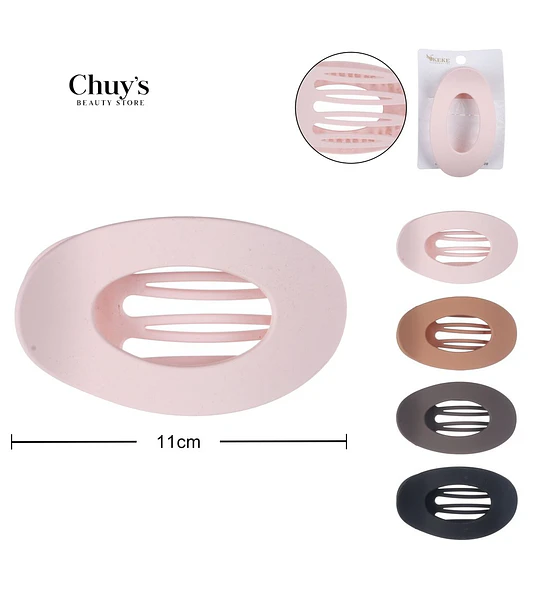 Pinza Para Cabello Ovalada