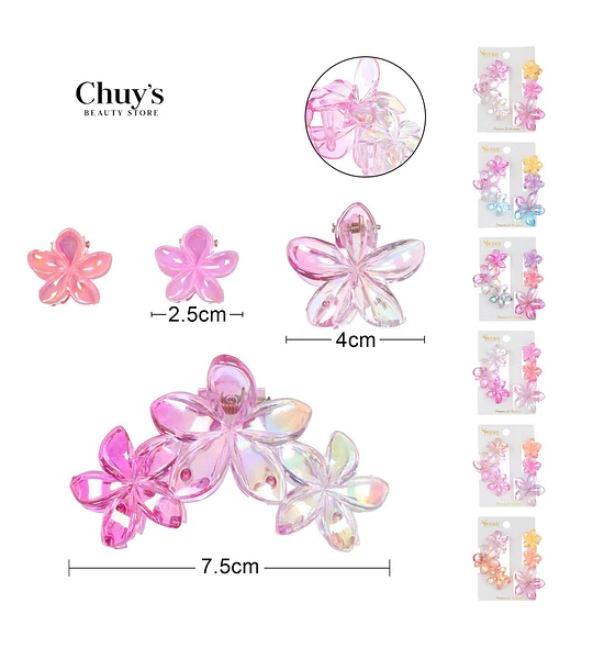 Clip Para Cabello Flor