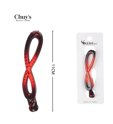Pinza Para Cabello Transparente - Chuys Beautys | Chuy's Beautys Store