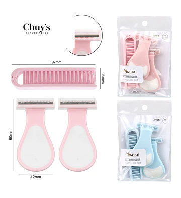 Set Manicura 3 Piezas - Chuys Beautys | Chuy's Beautys Store
