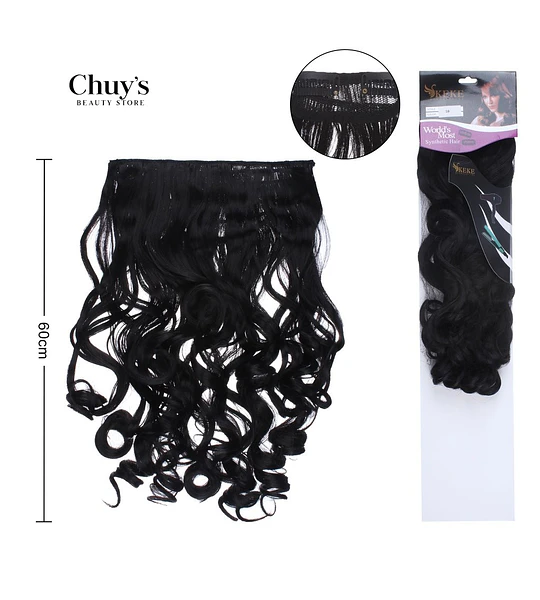 Extensión de Cabello Rizado