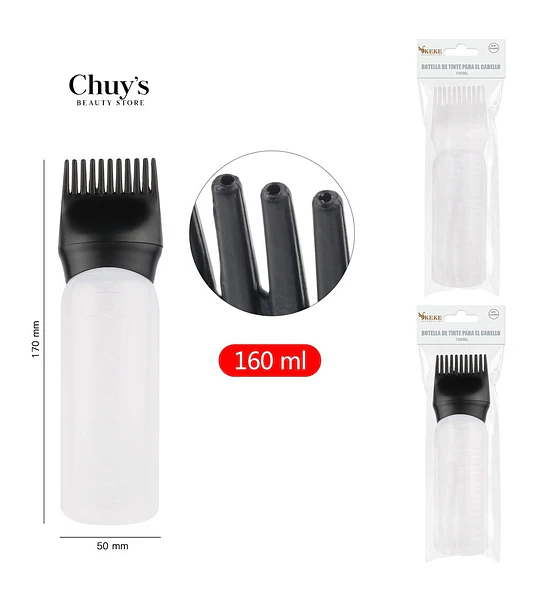Botella De Tinte Para Cabello 160 Ml