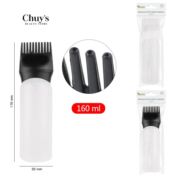 Botella De Tinte Para Cabello 160 Ml