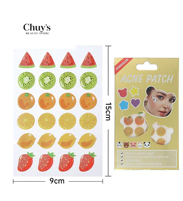 Parche Antiacné Frutas - Chuys Beautys | Chuy's Beautys Store