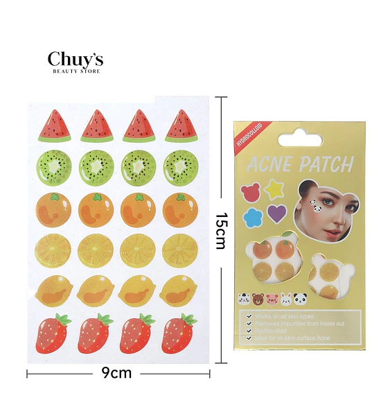 Parche Antiacné Frutas