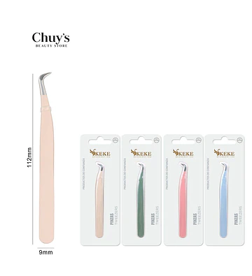 Pinzas De Pestañas Curvas - Chuys Beautys | Chuy's Beautys Store