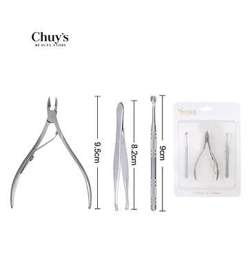 Juego De Herramientas Para Uñas - Chuys Beautys | Chuy's Beautys Store