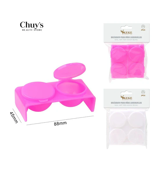 Bowl Para Uñas Lavables