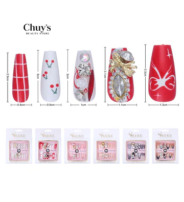Uñas Postizas Decoradas - Chuys Beautys | Chuy's Beautys Store