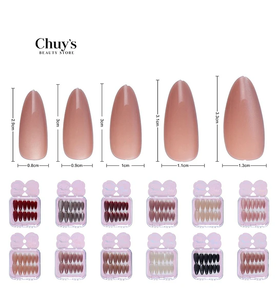 Uñas Postizas Naturales