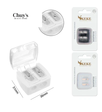 Sacapuntas Doble Para Lápices - Chuys Beautys | Chuy's Beautys Store
