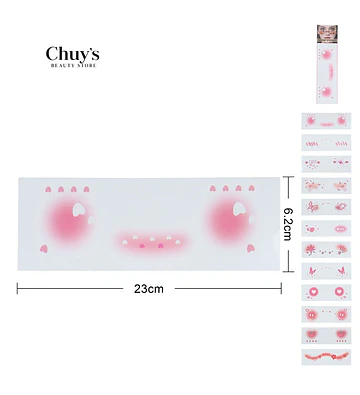Plantilla De Maquillaje Rosa - Chuys Beautys | Chuy's Beautys Store