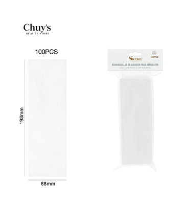 Almohadillas De Algodón Para Depilación - Chuys Beautys | Chuy's Beautys Store