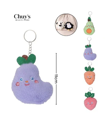 Llavero Peluche Fruta Vegetal - Chuys Beautys | Chuy's Beautys Store