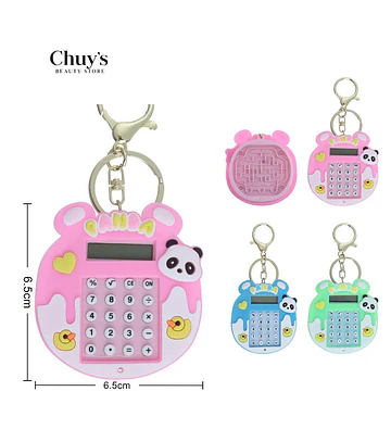 Calculadora Llavero Panda - Chuys Beautys | Chuy's Beautys Store
