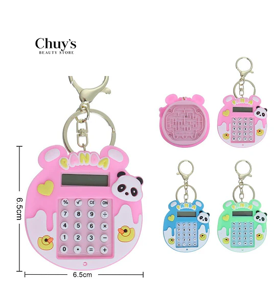 Calculadora Llavero Panda