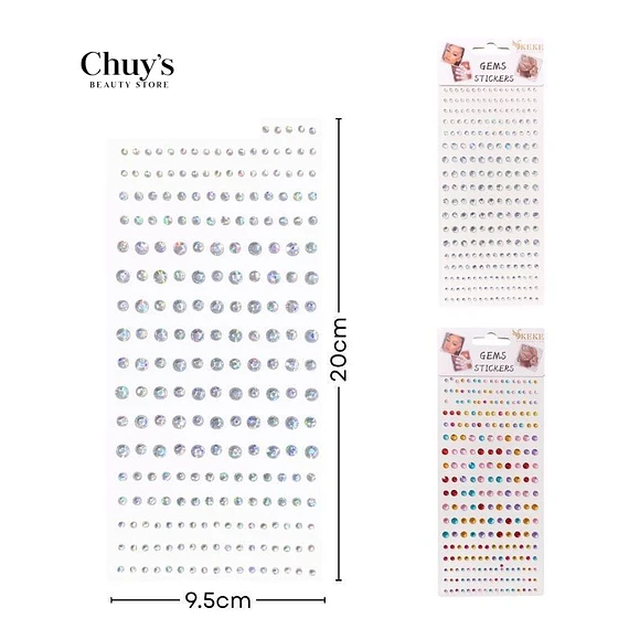 Stickers de Gemas Decorativas