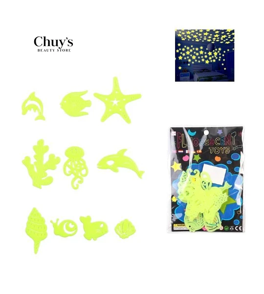 Figuras Fluorescentes Marinas