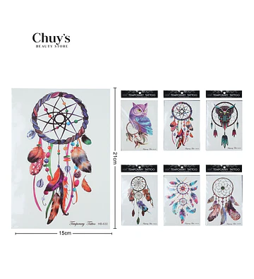 Tatuajes Temporales Soñador - Chuys Beautys | Chuy's Beautys Store