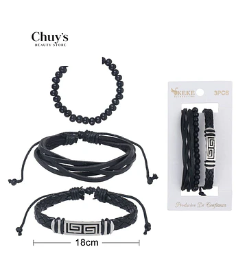 Set De Pulseras Negras - Chuys Beautys | Chuy's Beautys Store