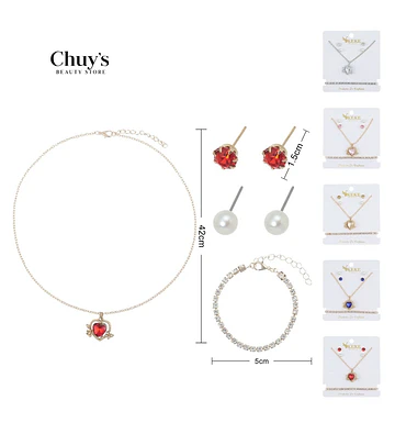 Set De Joyería Elegante - Chuys Beautys | Chuy's Beautys Store