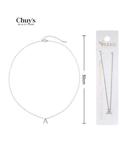 Collar Personalizado Letra A