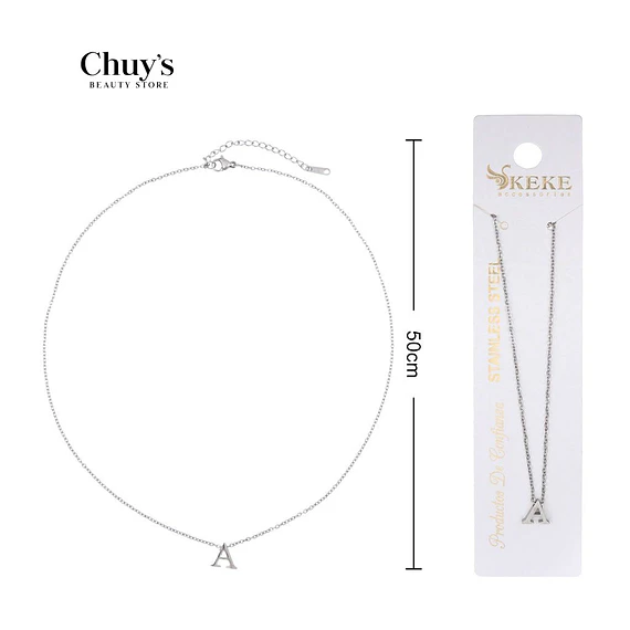 Collar Personalizado Letra A