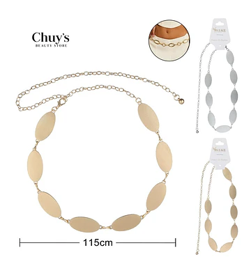 Collar De Cadenas Con Placas - Chuys Beautys | Chuy's Beautys Store