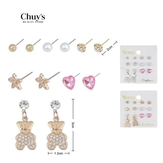 Set de Pendientes Variados