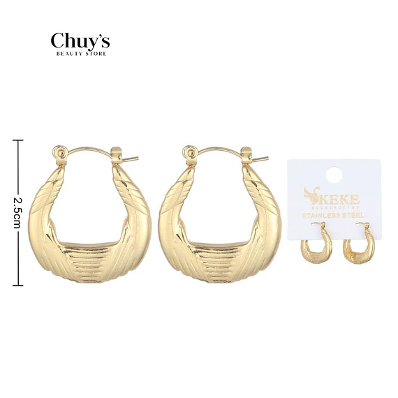 Pendientes Aros Dorados