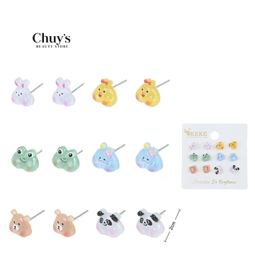 Pendientes Animales Divertidos - Chuys Beautys | Chuy's Beautys Store